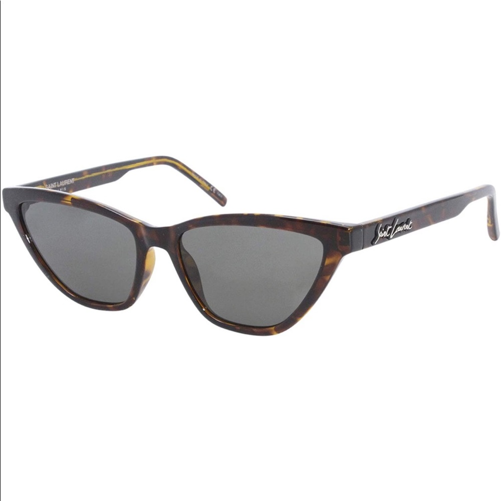 Woman’s saint Laurent cat eye sunglasses